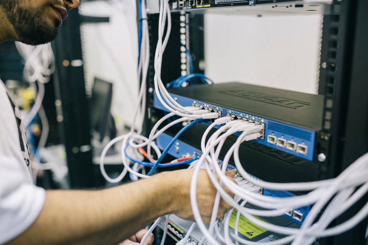 Bare-metal servers being provisioned for platform workloads